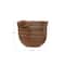 Hello Honey® 5" Brown Reactive Glaze Organically Shaped Edge Stoneware Planter